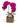 Double Orchid in Bronze Square