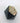 Black Marble Like Pentagon Blue Calcite