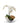 Orchids in Mixed Metal Scoop