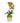 Single Orchid in Champagne Vase